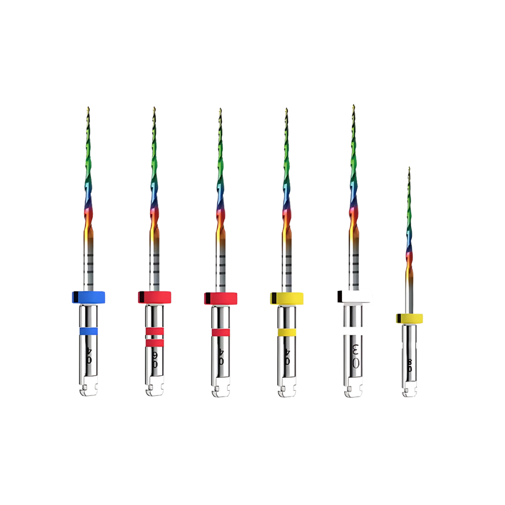 Rainbow Rotary File - S Shaped (Assorted)