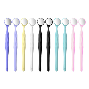Mouth Mirror (Premium-Rhodium Coated)-10 Piece/Box