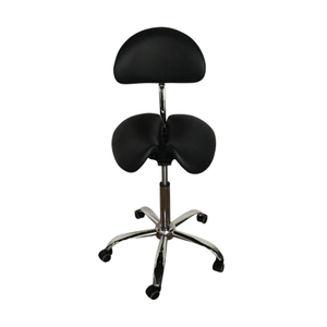 Saddle Stool With Rest